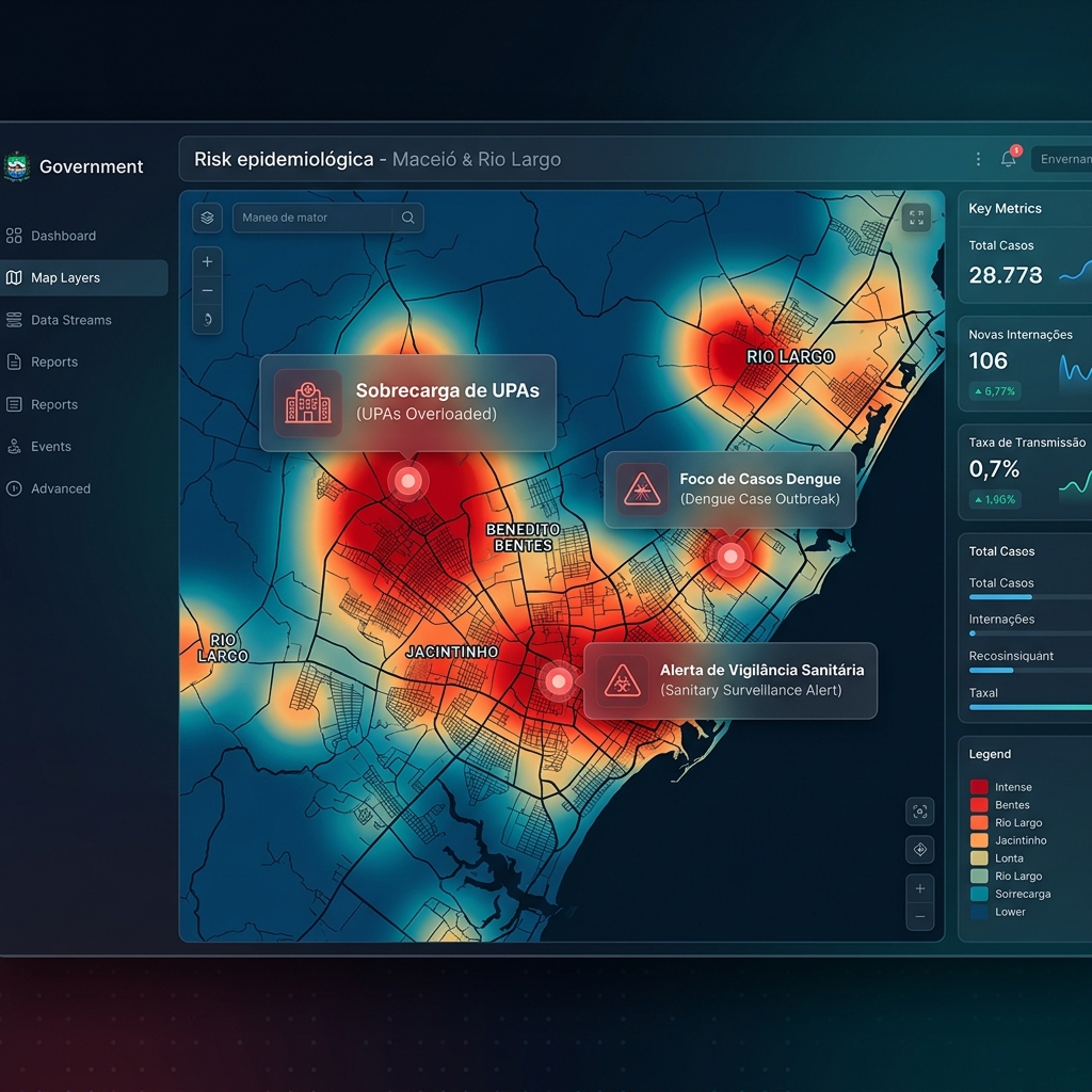 Dashboard Epidemiológico Governamental